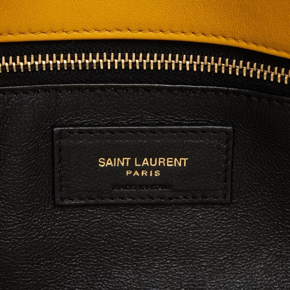 Saint Laurent Quilted Lambskin Puffer Sade Clutch - Picture 7 of 13